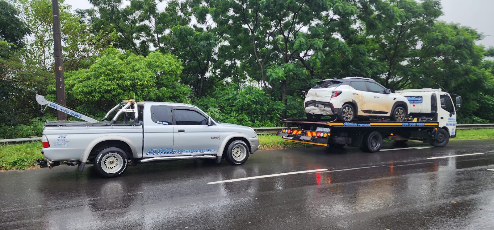Professional towing service